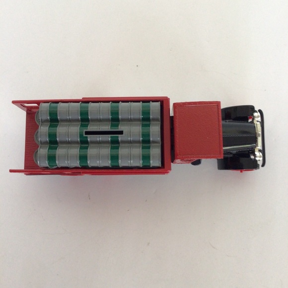 VINTAGE ERTL TEXACO FUEL TRUCK COIN BANK NWT - Picture 8 of 16